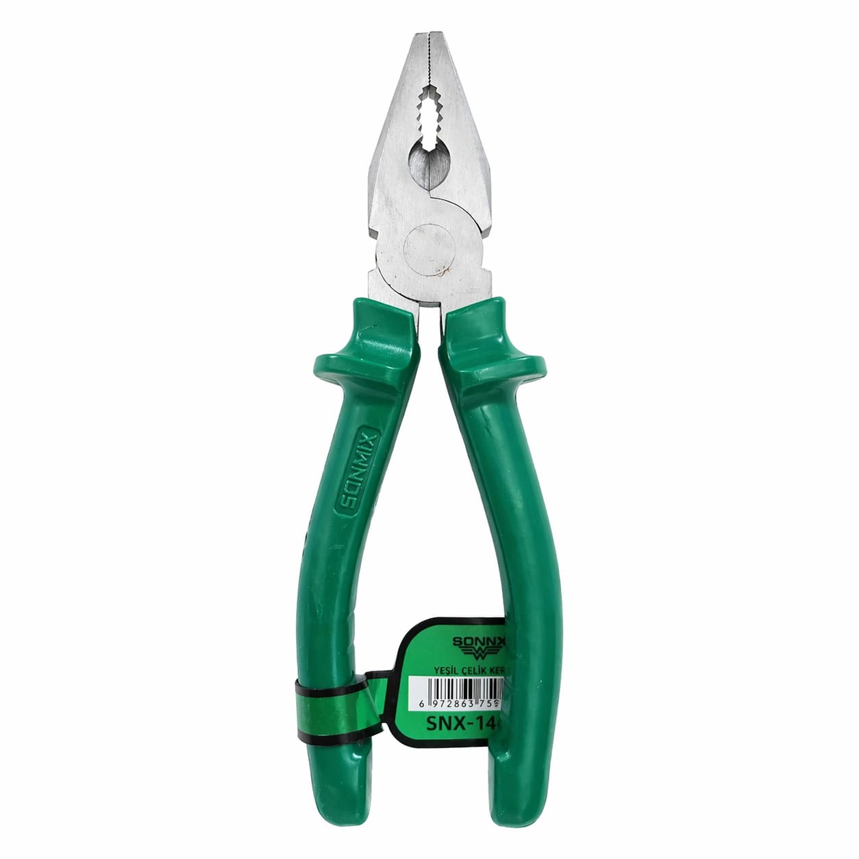 Sonmix Yeşil Çelik Pense 180Mm