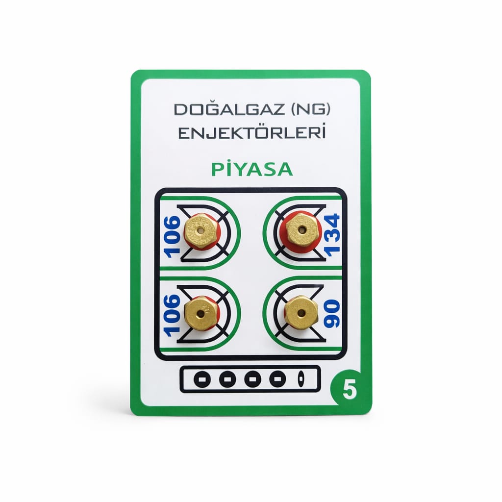 Piyasa Doğalgaz Enjektör 5.5 Mm