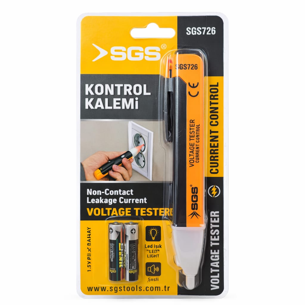 Sgs Temazsız Voltaj Uçlu Kontrol Kalemi