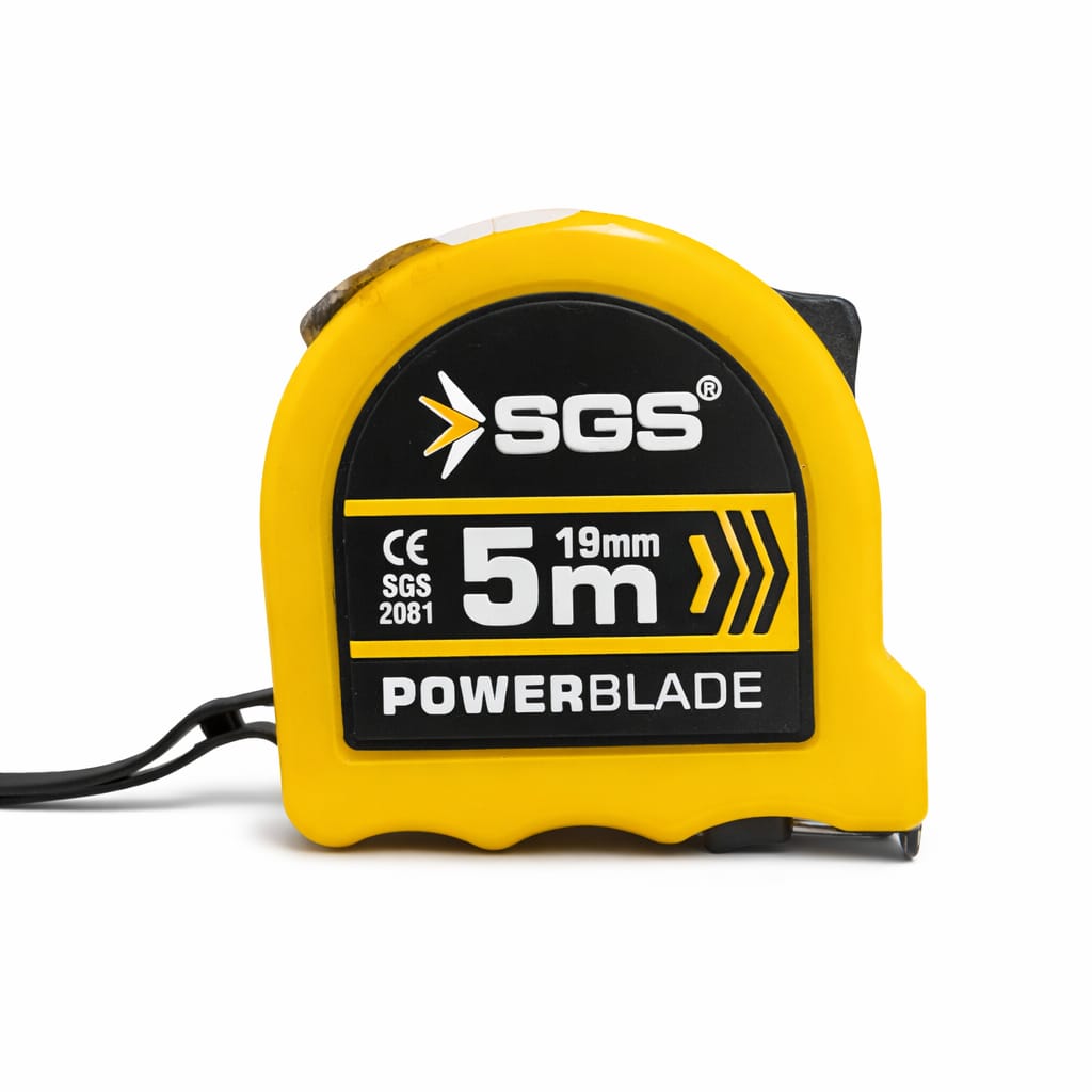 Sgs Şerit Metre 5*19 Çift Stop