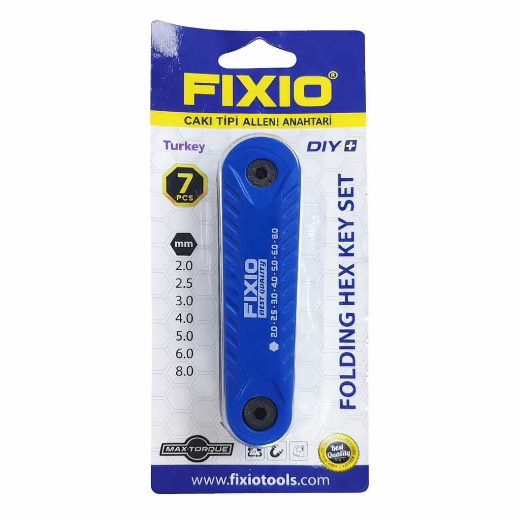 Fixio Çakı Tipi Allen Anahtar Takımı